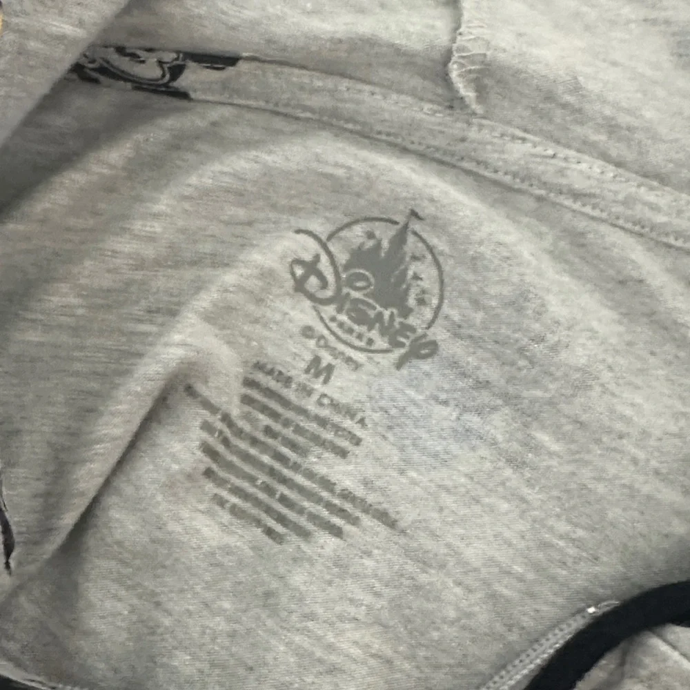 Disney Parks Full Zip Light Weight Gray Mickey Hoodie - Picture 7 of 7